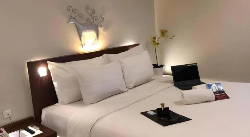 Bed in Burza Hotel Lubuk Linggau