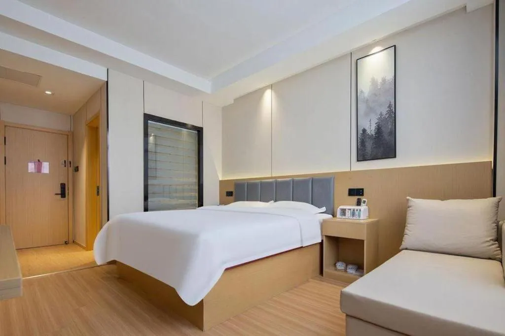 Bed in GreenTree Inn Anhui Bozhou West Guangming Road Tangwang Avenue Shall Hotel