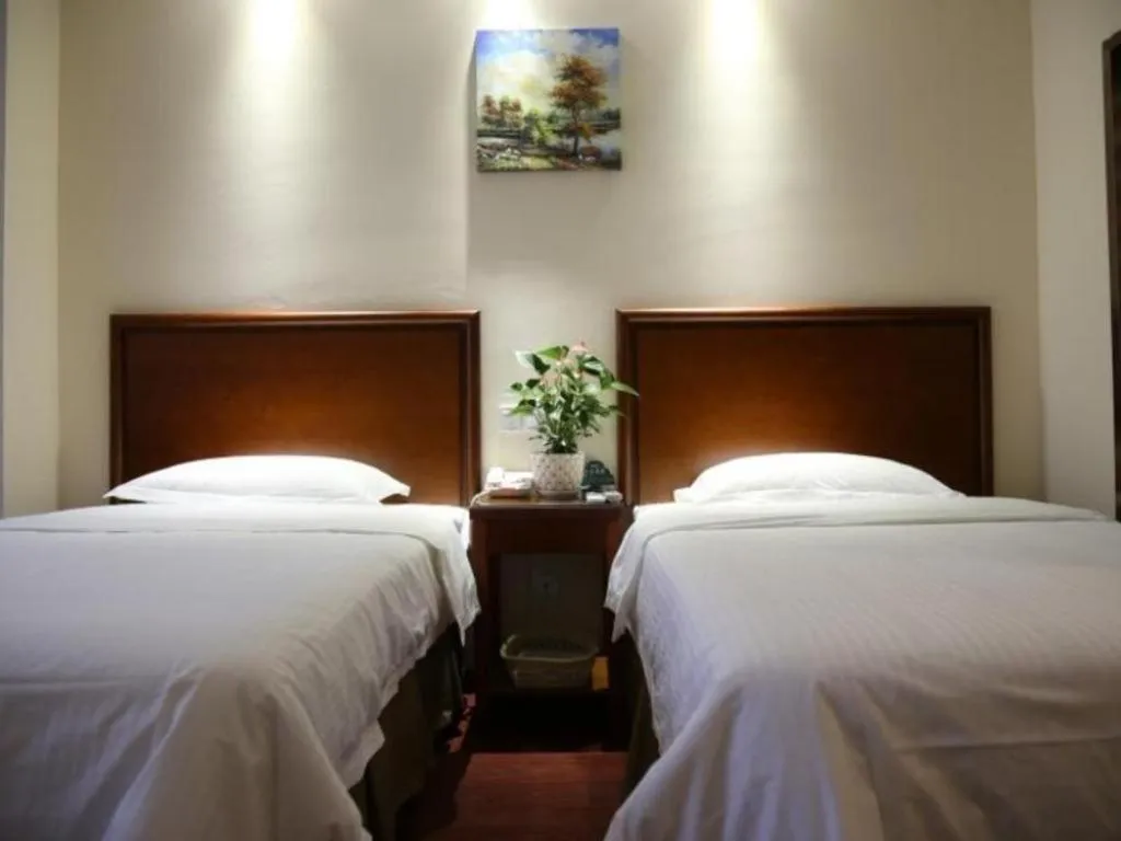 Bed in GreenTree Inn Anhui Bozhou West Guangming Road Tangwang Avenue Shall Hotel