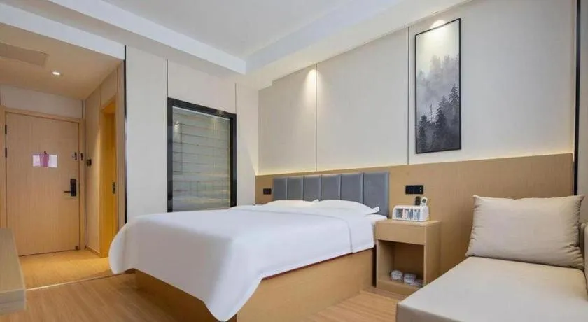 Bed in GreenTree Inn Anhui Bozhou West Guangming Road Tangwang Avenue Shall Hotel