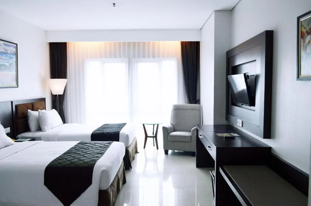 Bed in Grand Daira Hotel Palembang