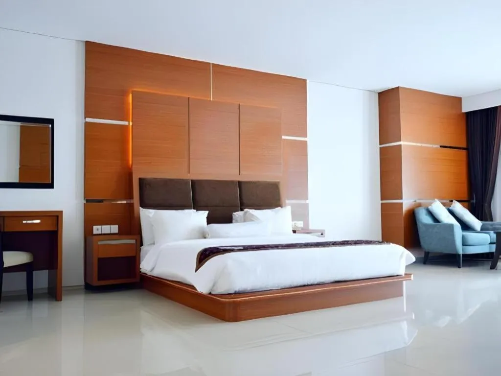 Bed in Grand Daira Hotel Palembang