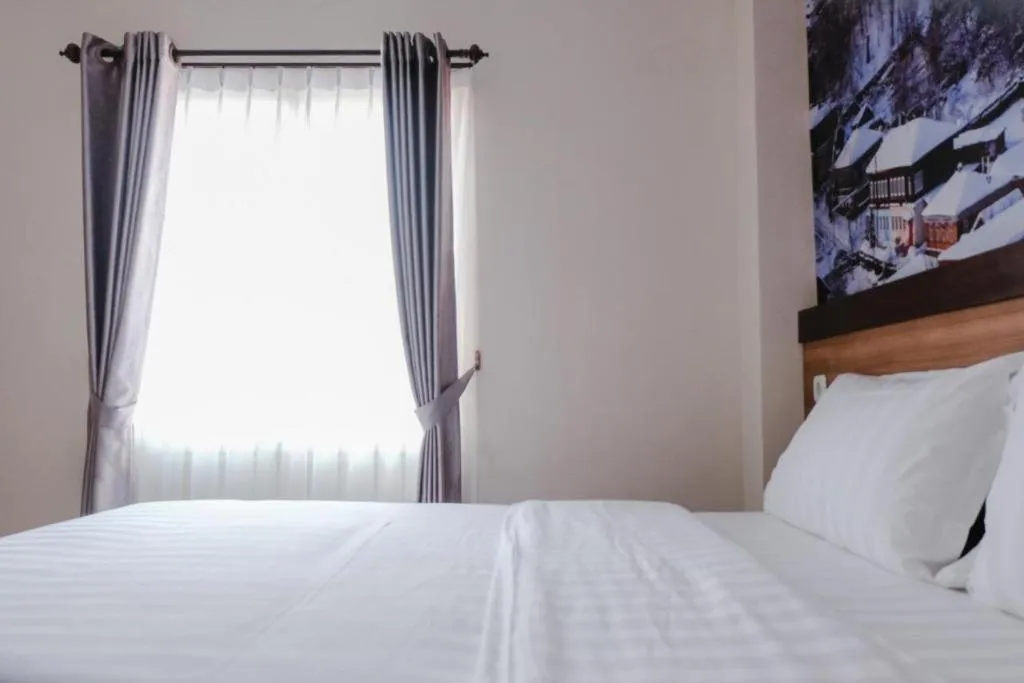 Bed in Noura Guest House Syariah