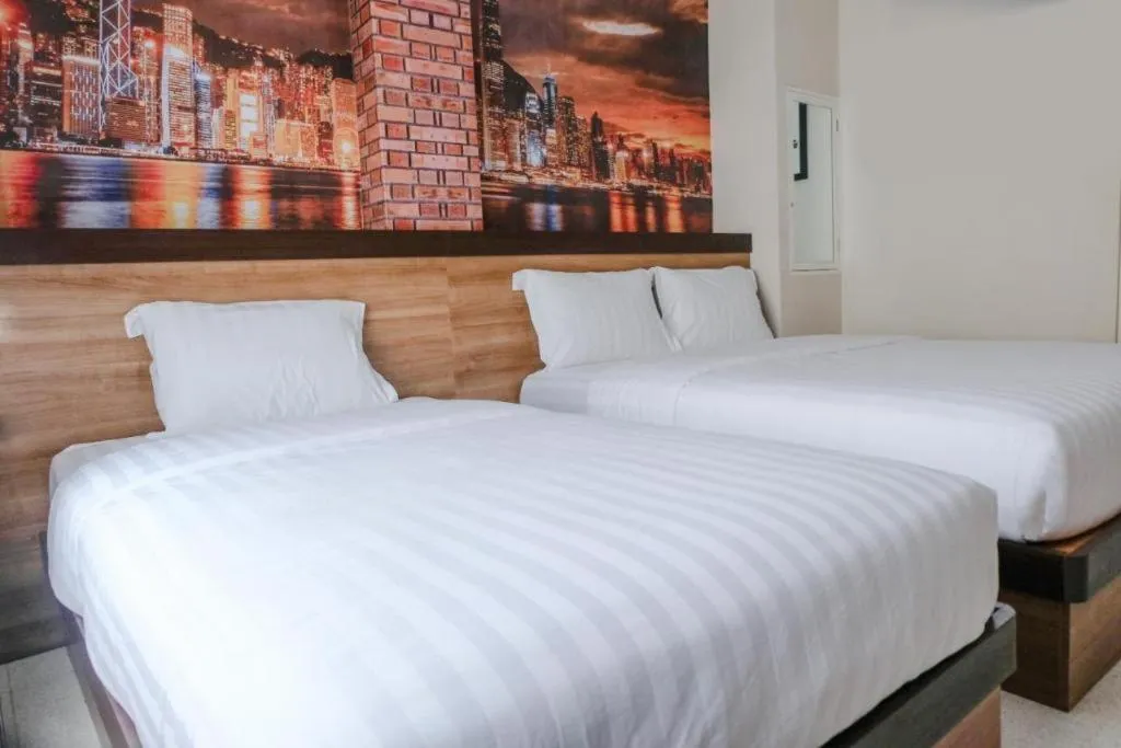 Bed in Noura Guest House Syariah