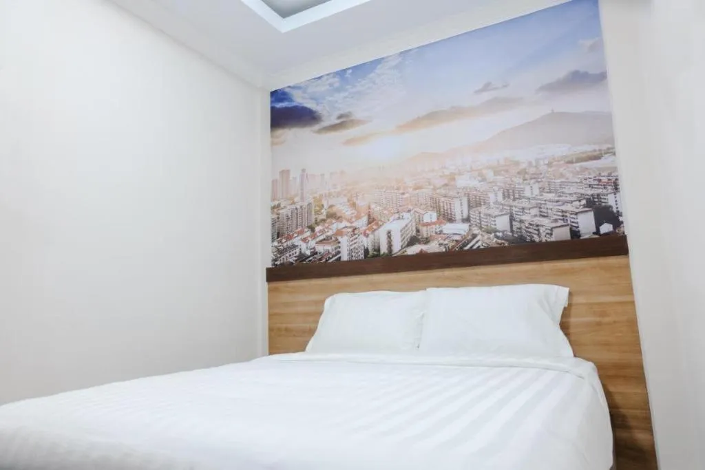 Bed in Noura Guest House Syariah