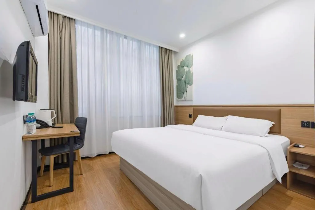 Bed in GreenTree Inn Chaoyang Shuangta District Bus Station