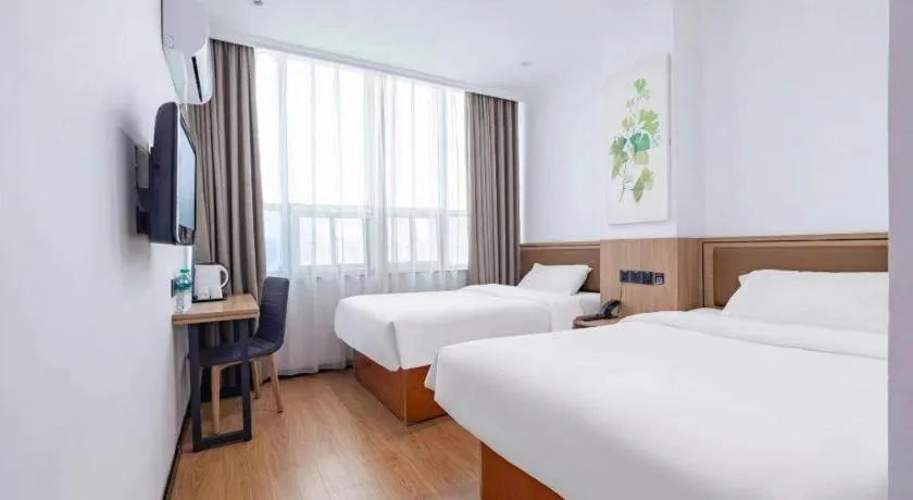 Bed in GreenTree Inn Chaoyang Shuangta District Bus Station