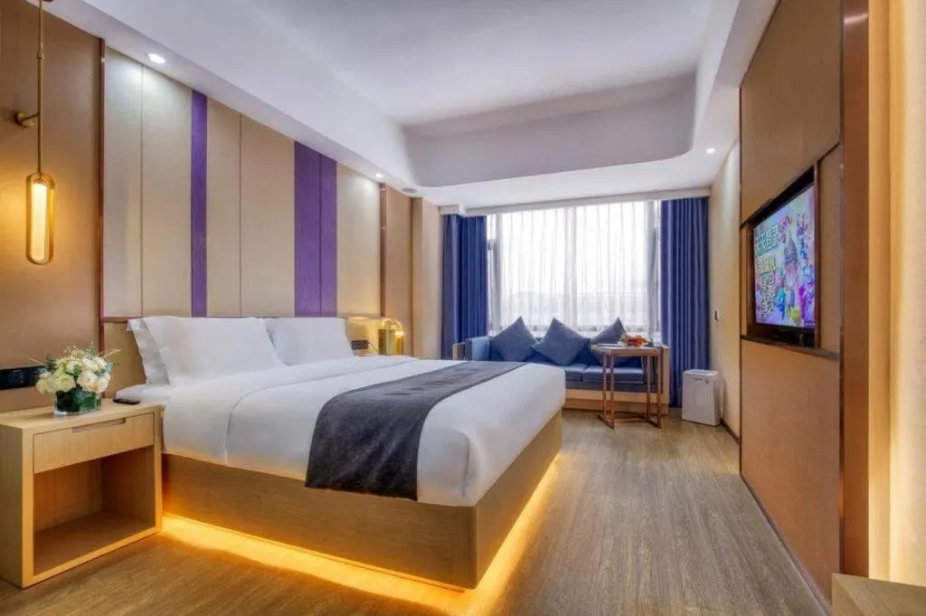 Bed in Lavande Hotel Kunming Changshui Airport