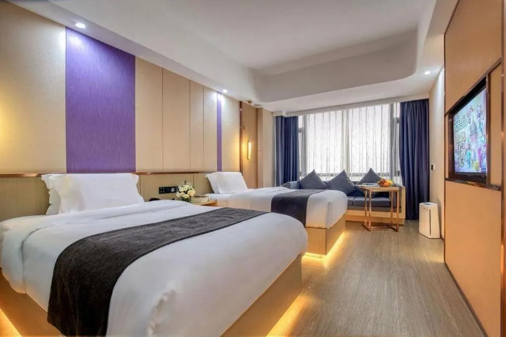 Bed in Lavande Hotel Kunming Changshui Airport