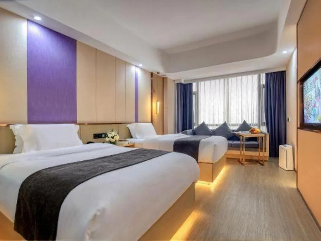 Bed in Lavande Hotel Kunming Changshui Airport