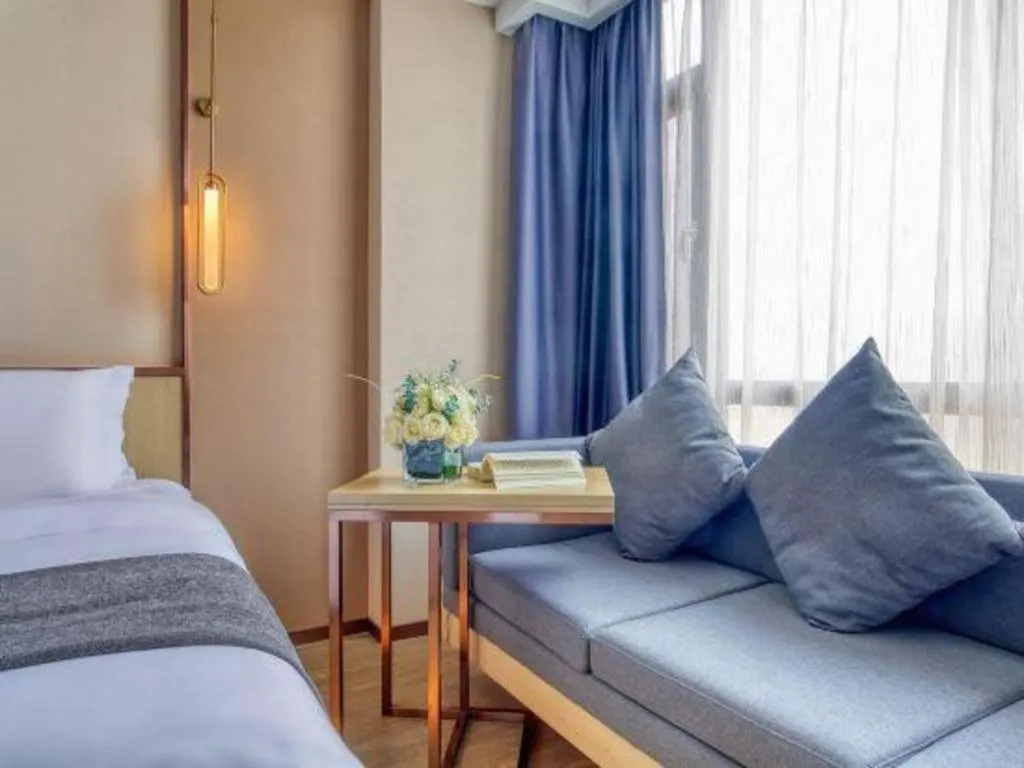 Bed in Lavande Hotel Kunming Changshui Airport