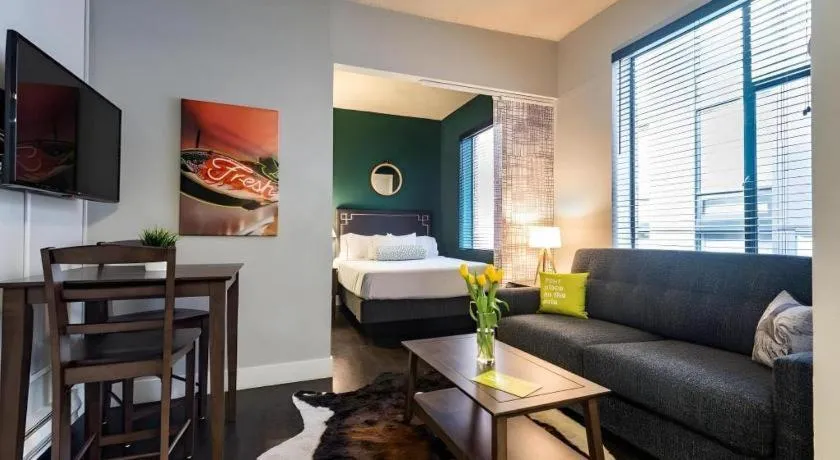 Bed in The Oxford Seattle-Downtown