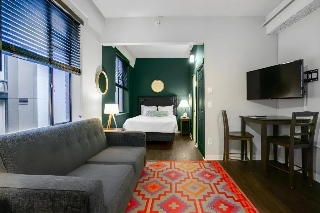 Bed in The Oxford Seattle-Downtown