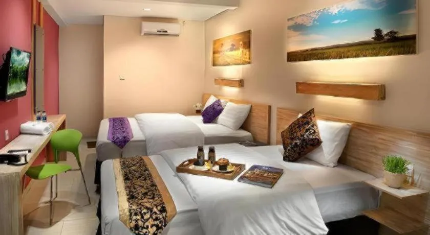 Bed in Life Puri Hotel Surabaya