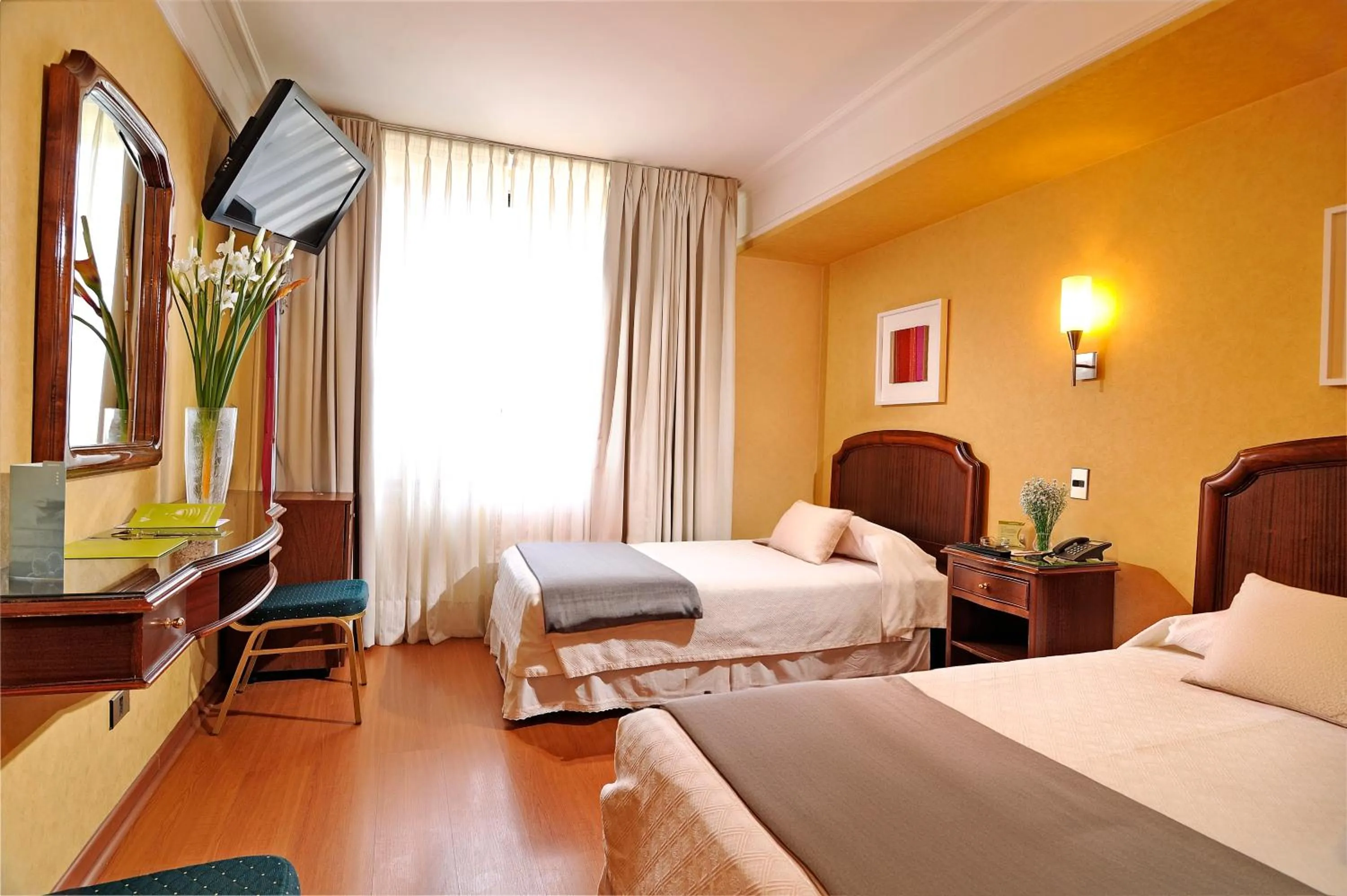 Bed in Hotel Gran Palace