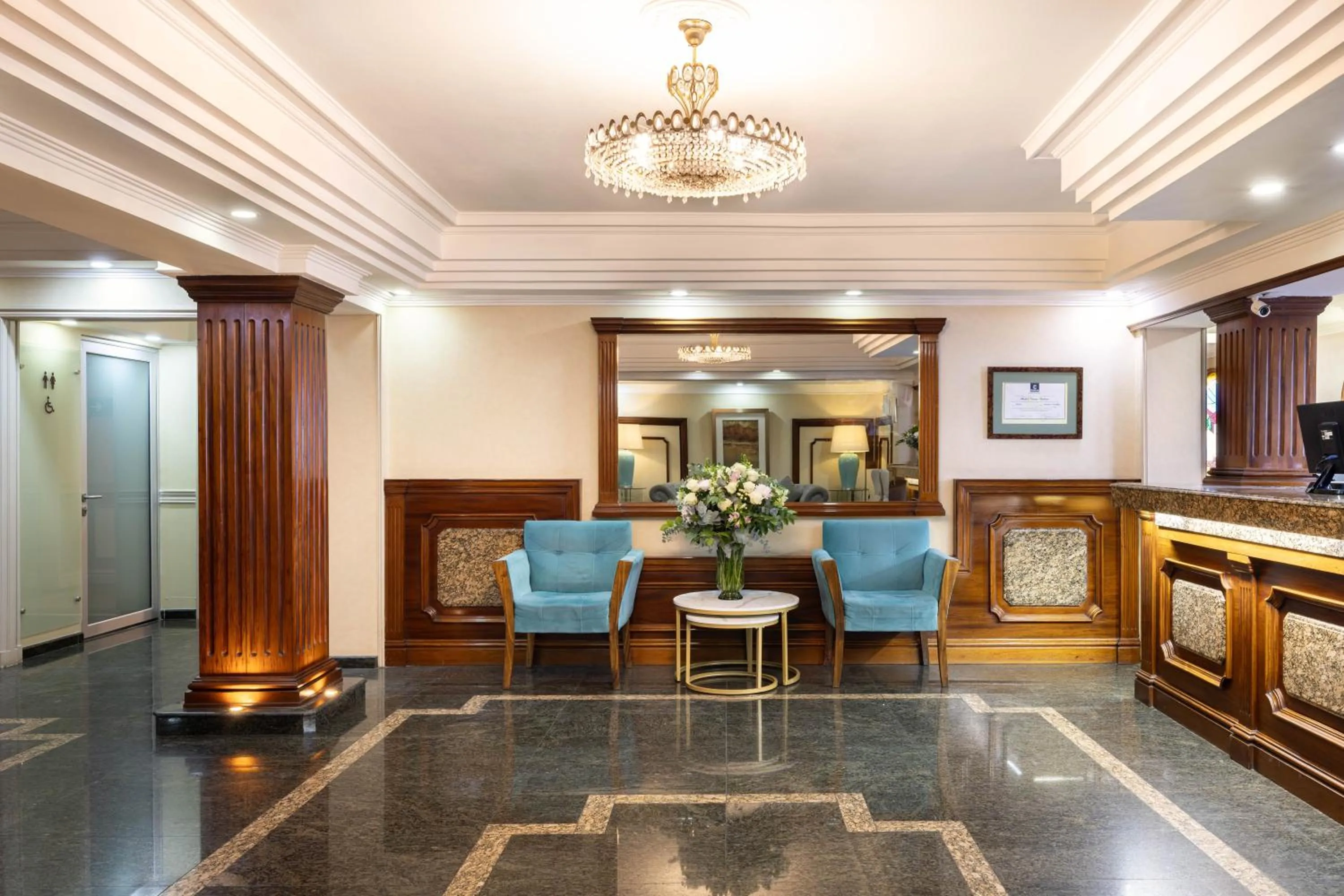 Lobby or reception in Hotel Gran Palace