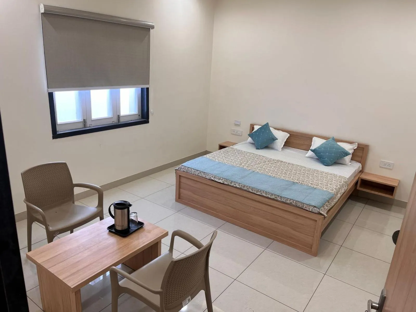 Bed in Hotel Rajvi Residency A Unit Of Jas Hotels And Resorts