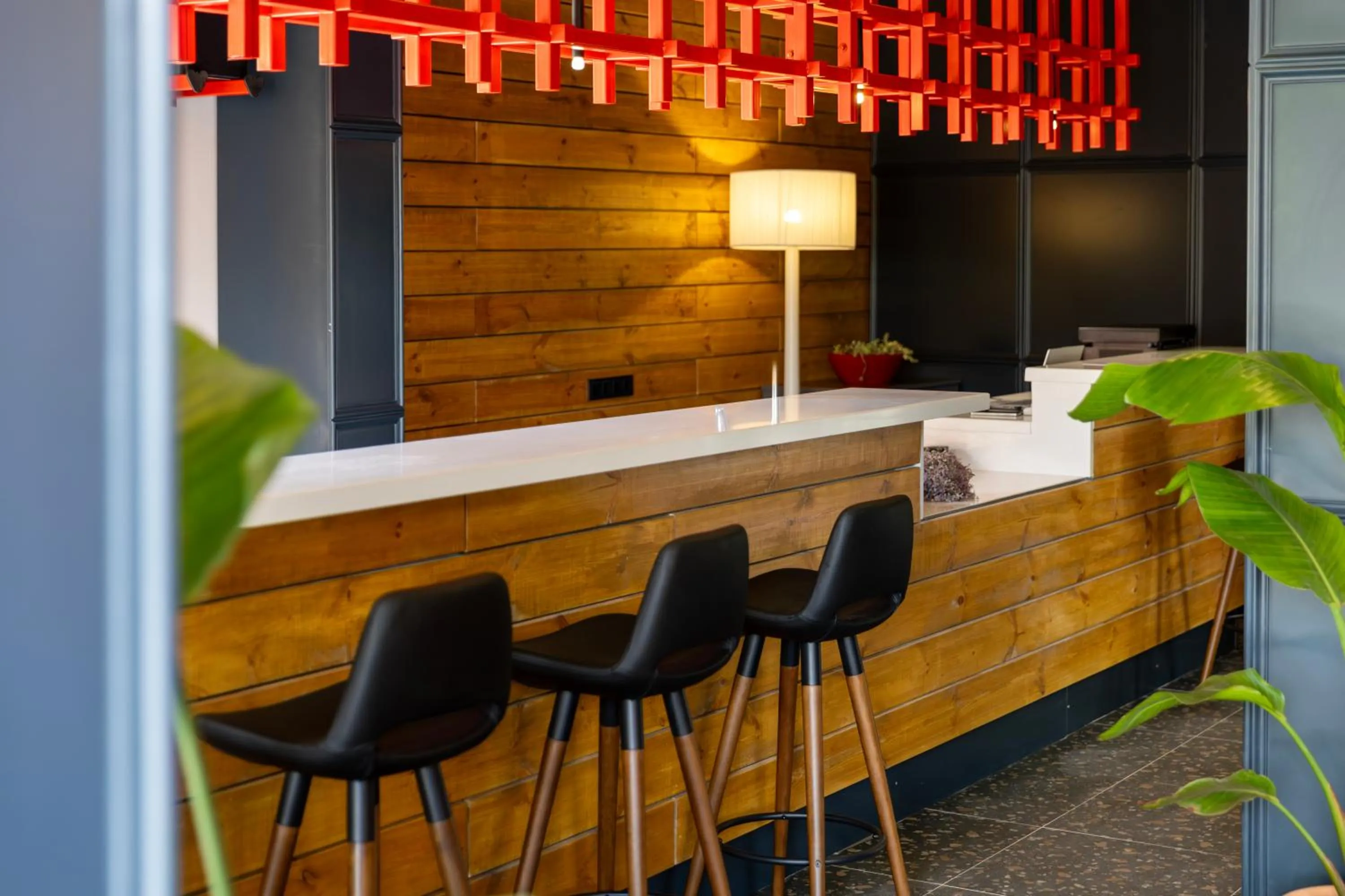 Lobby or reception in 7inn