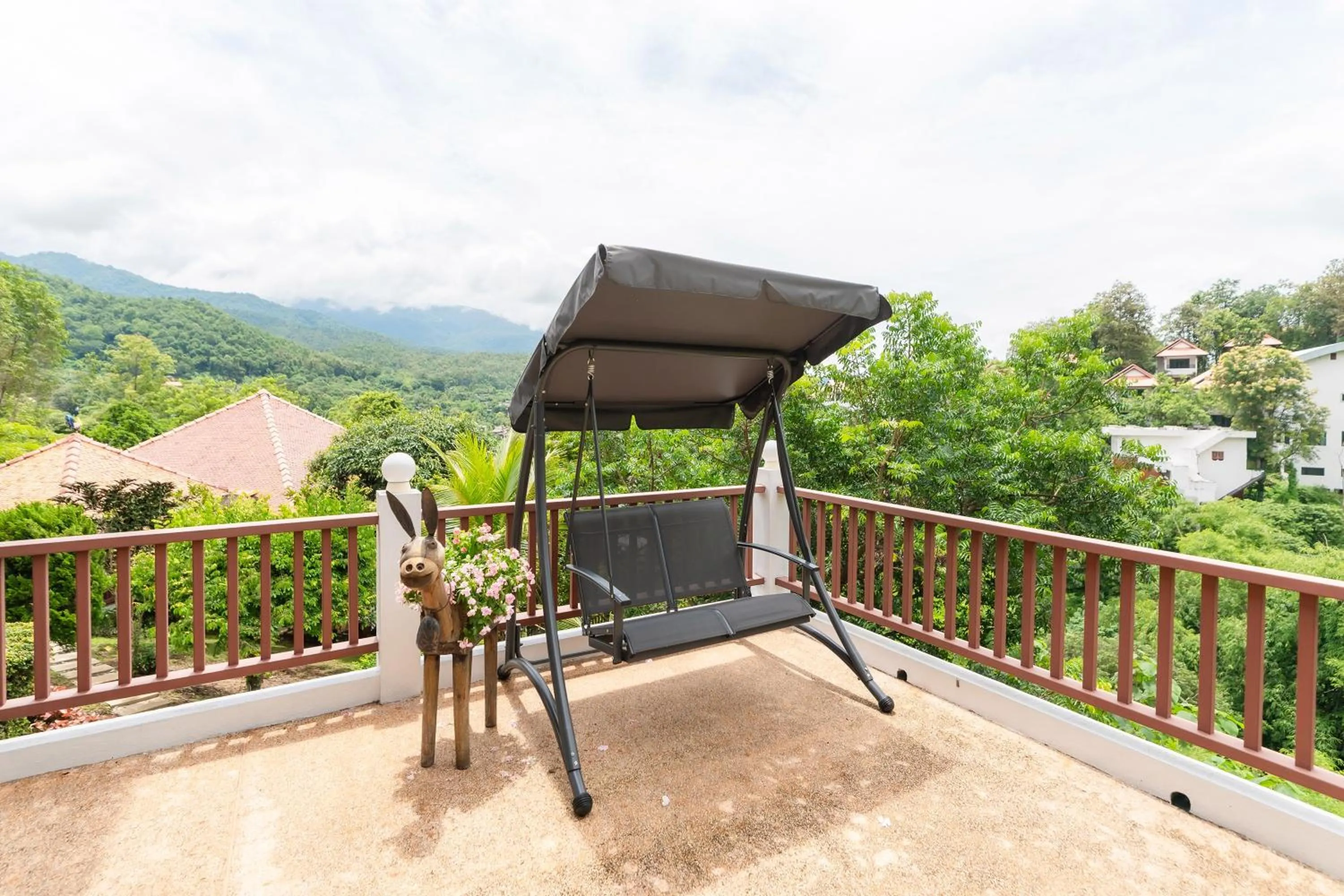 Balcony/Terrace in Guru Resort Chiang Mai