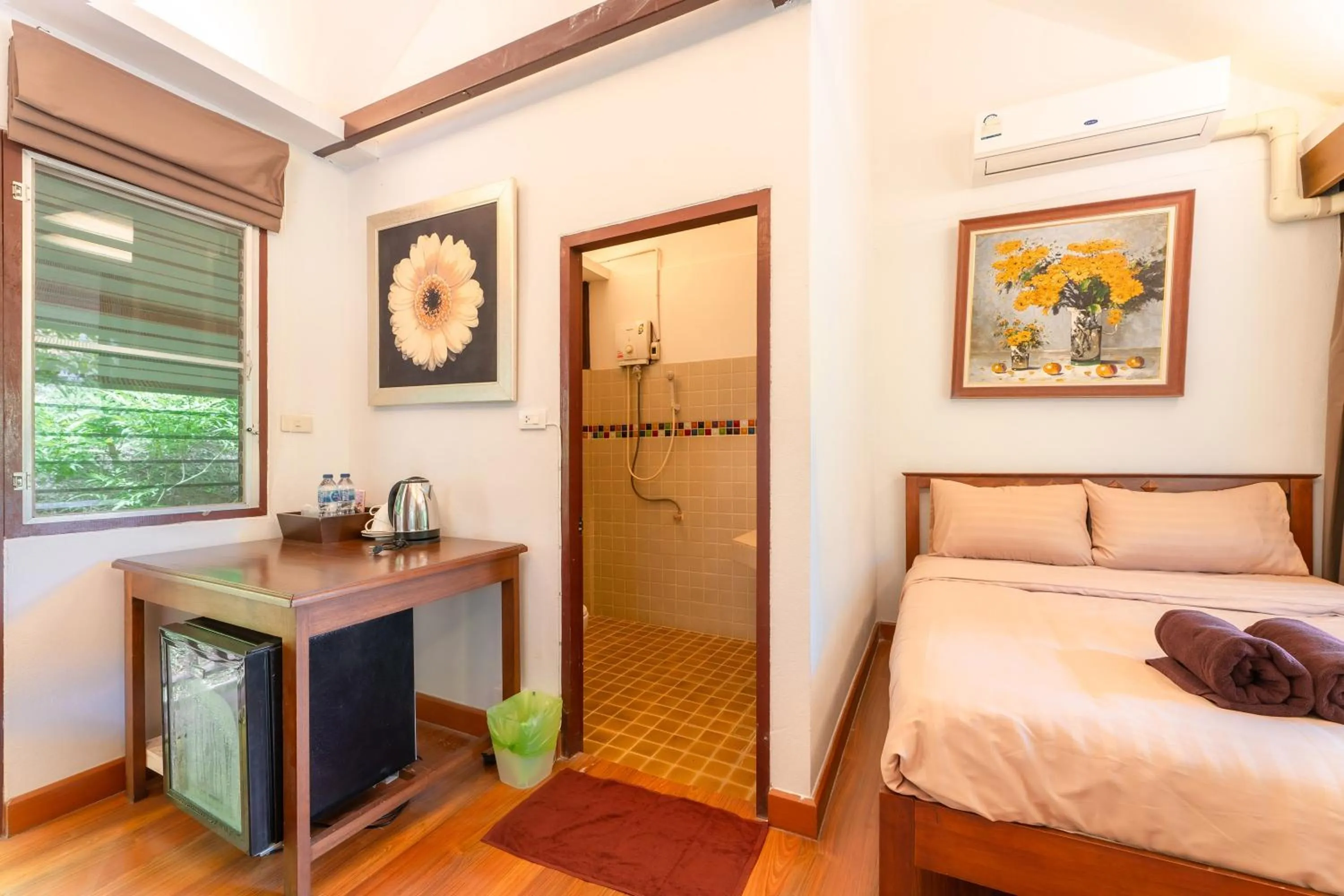 Bed in Guru Resort Chiang Mai