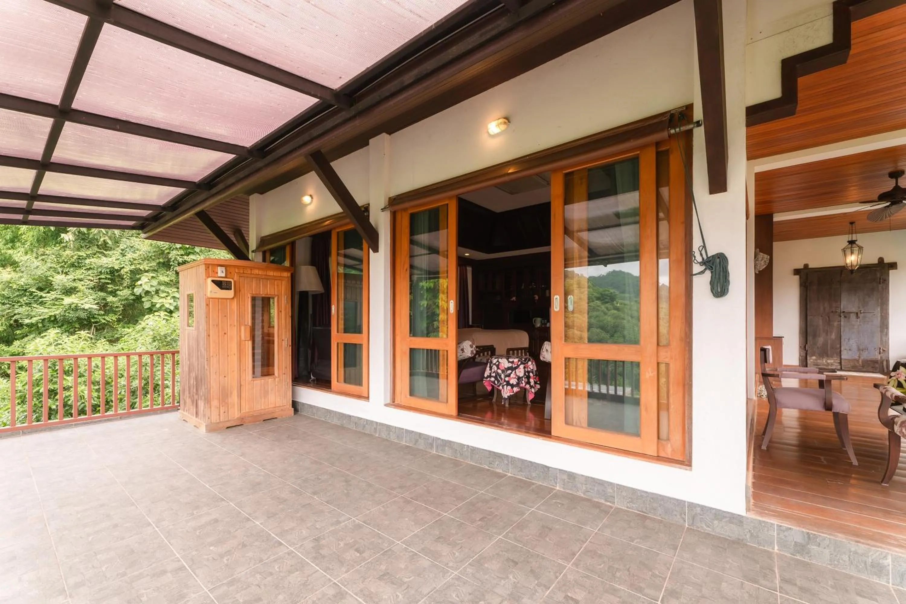 Balcony/Terrace in Guru Resort Chiang Mai