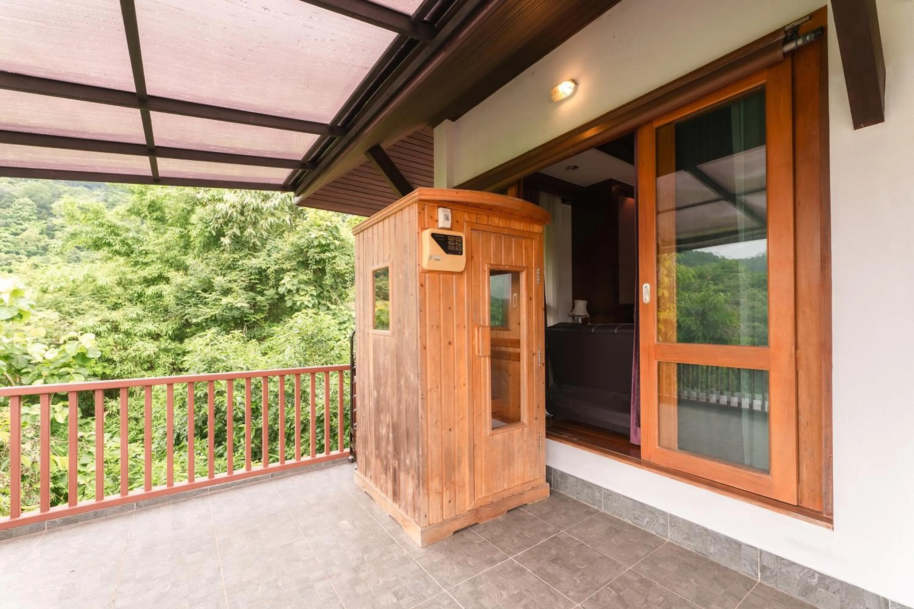 Balcony/Terrace in Guru Resort Chiang Mai