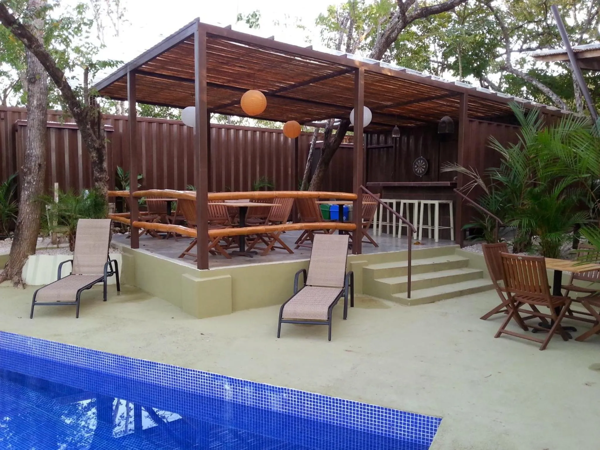 Swimming pool in Green Sanctuary Hotel