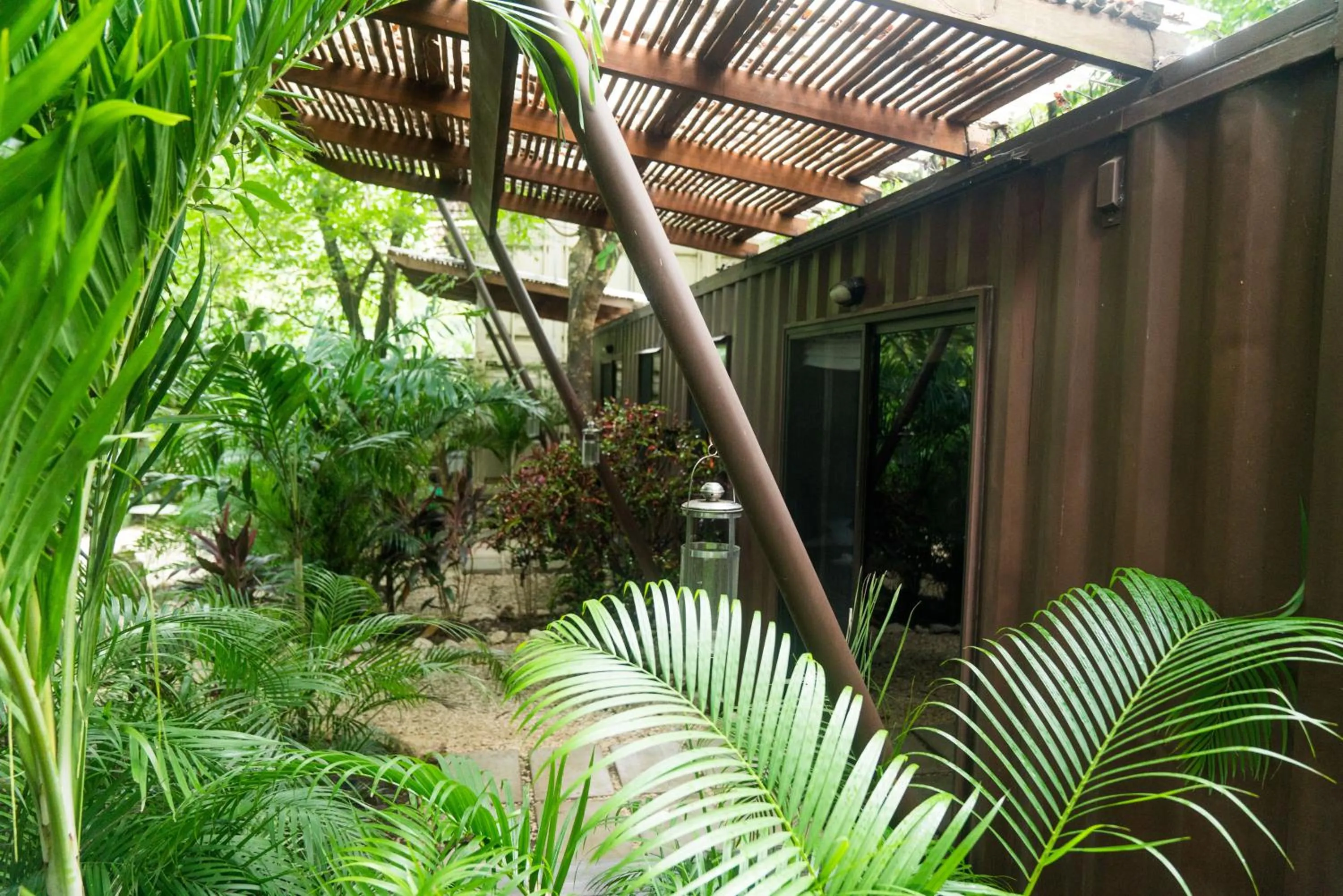 Staff in Green Sanctuary Hotel