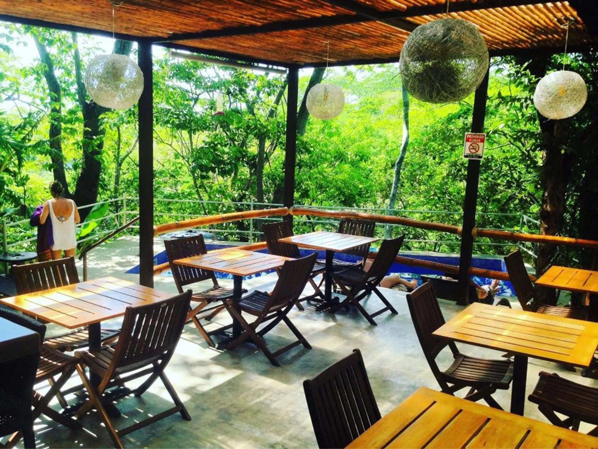 Restaurant/places to eat in Green Sanctuary Hotel