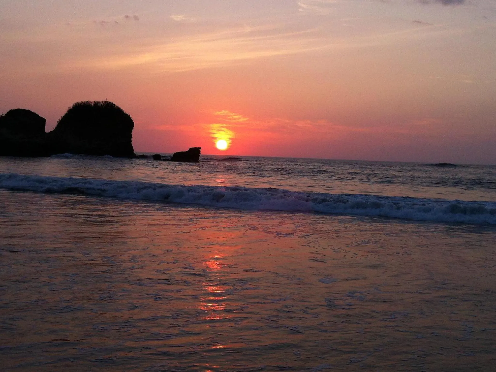 Sunset in Green Sanctuary Hotel