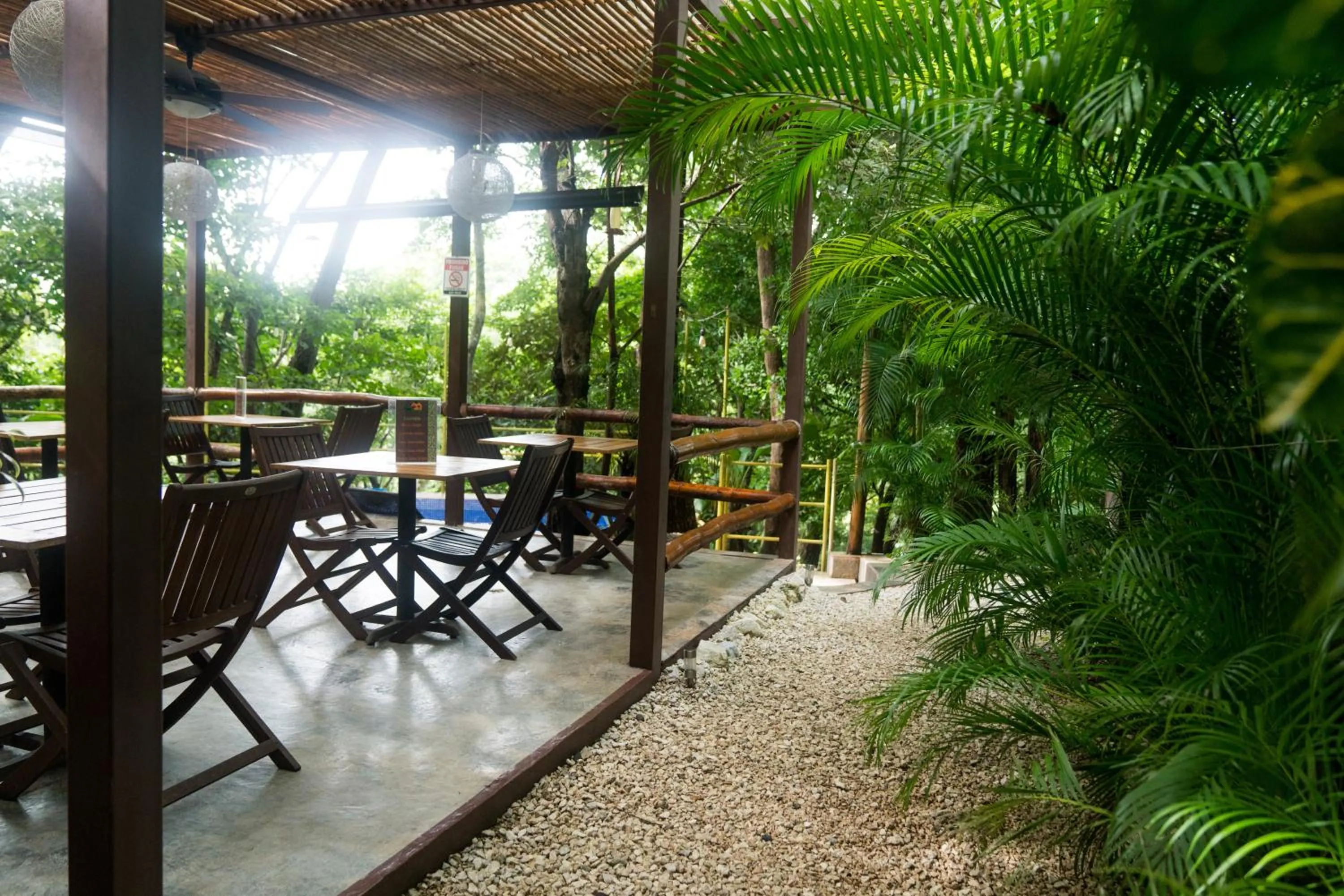 Staff in Green Sanctuary Hotel