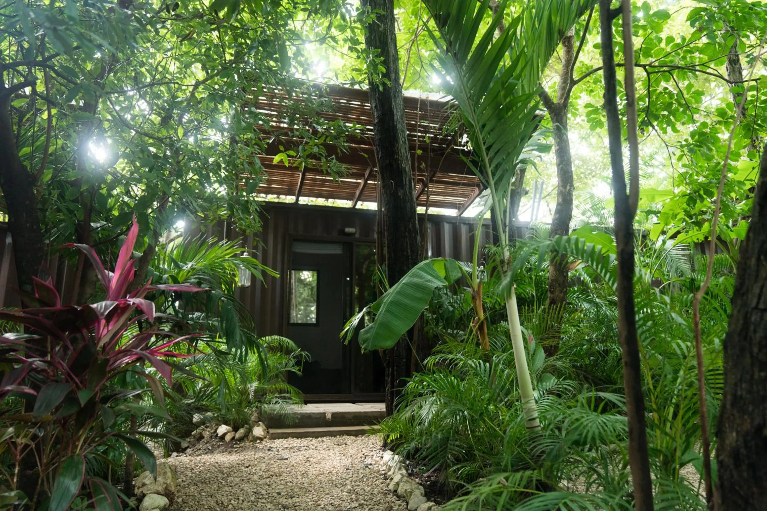 Staff in Green Sanctuary Hotel