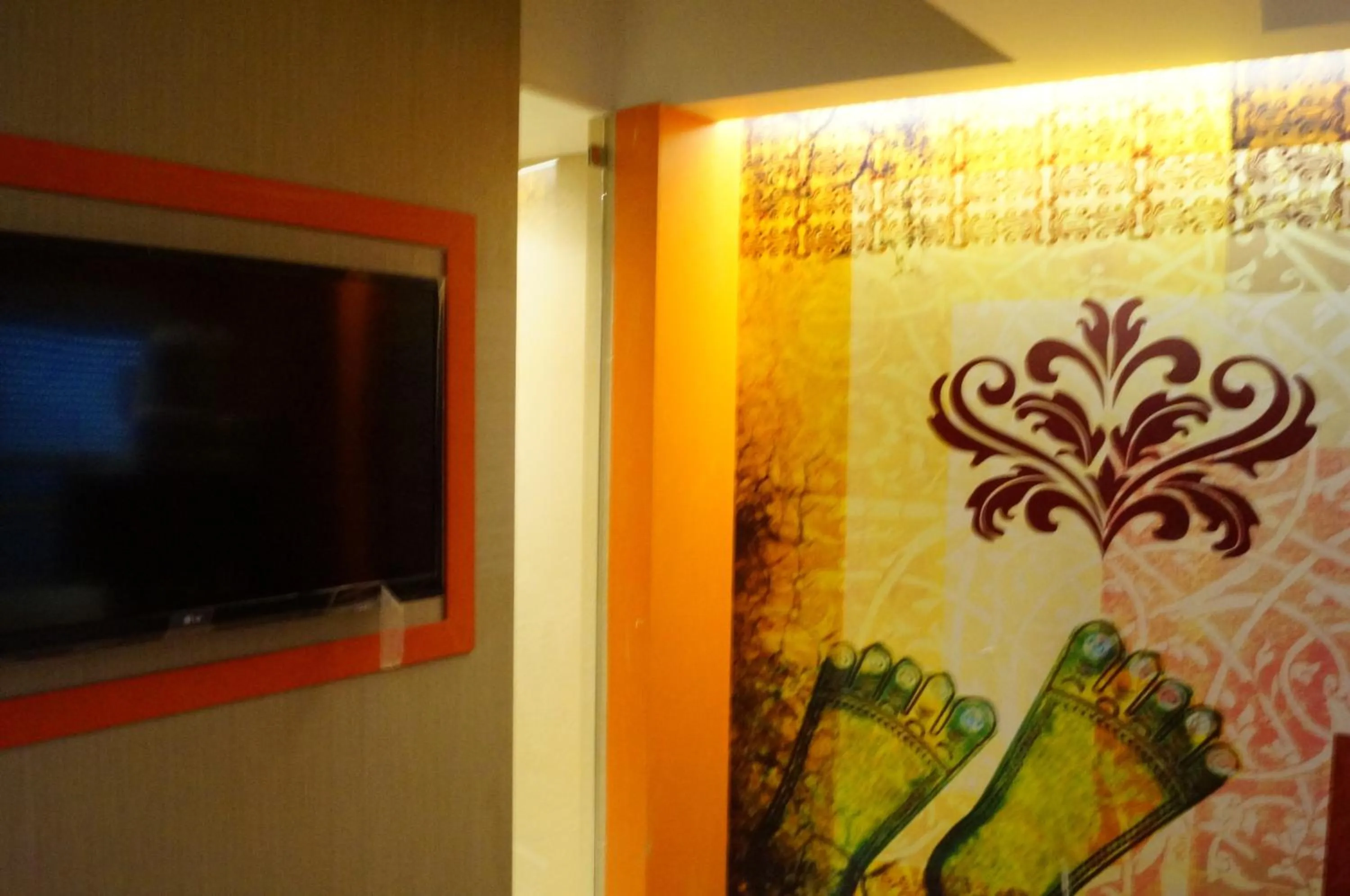 Decorative detail in Hotel Amala