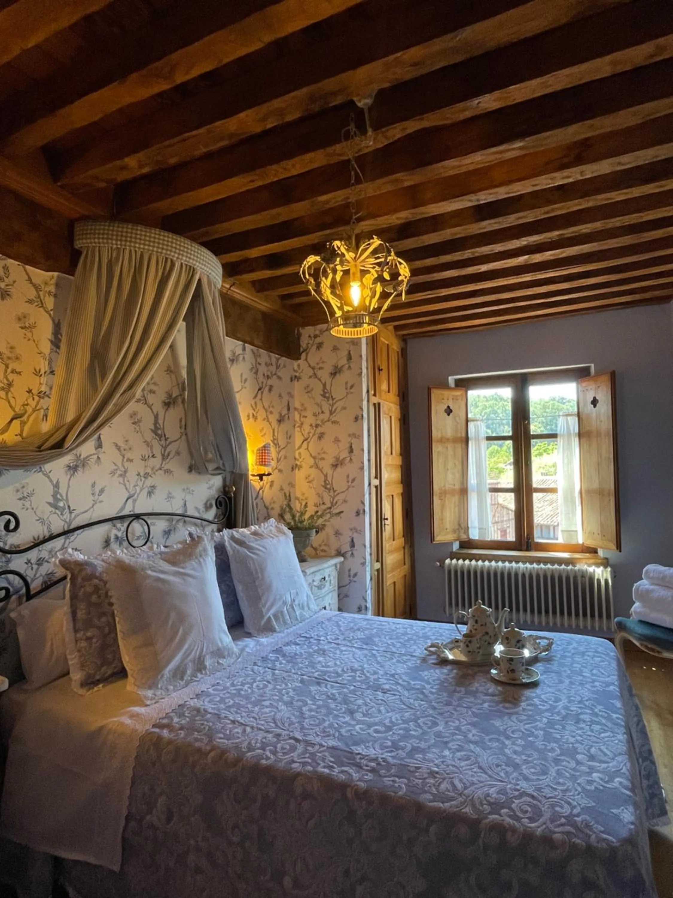 Bed in Posada Boutique Casa Palacio