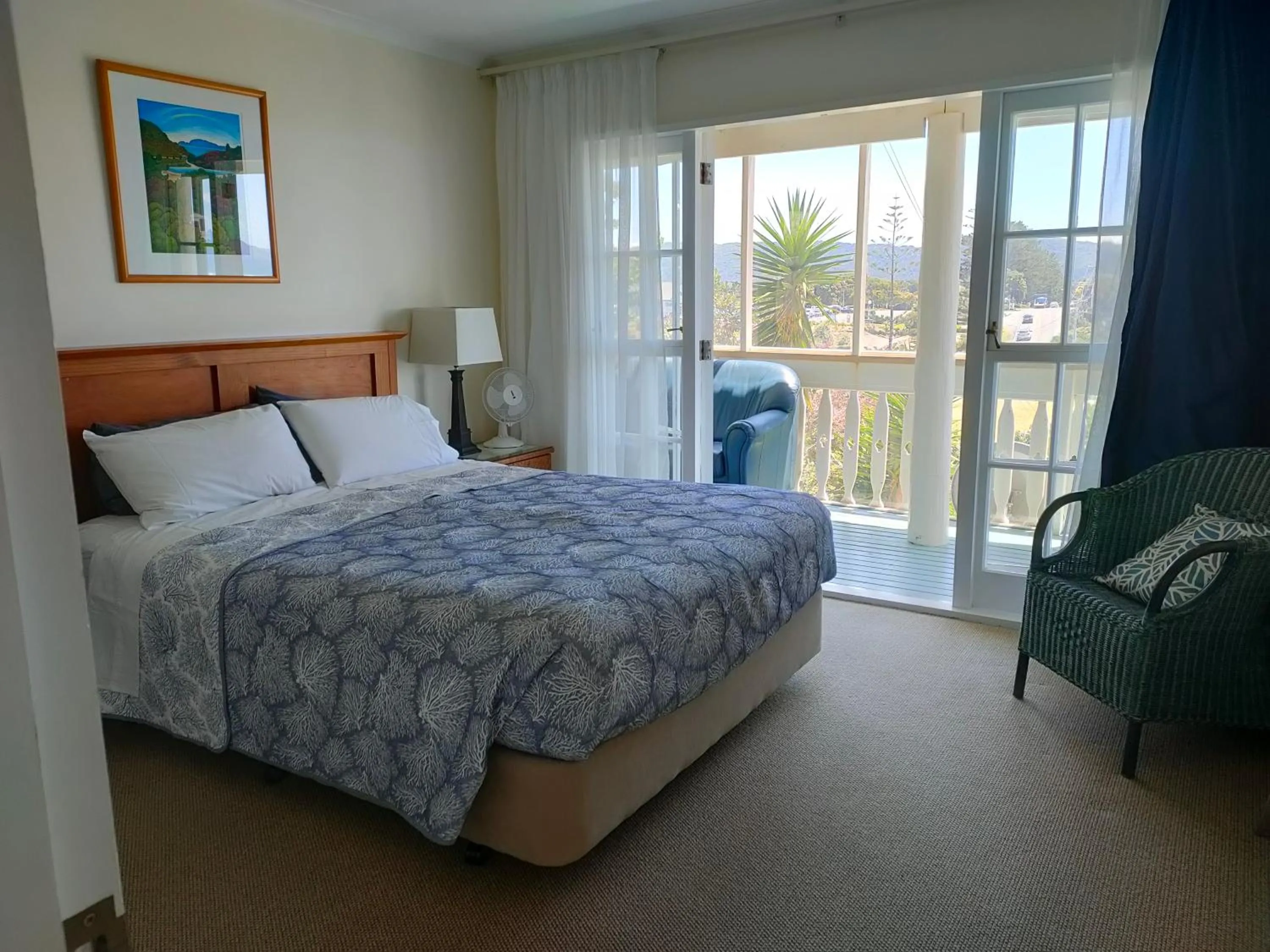 Bedroom, Bed in Mangawhai Lodge