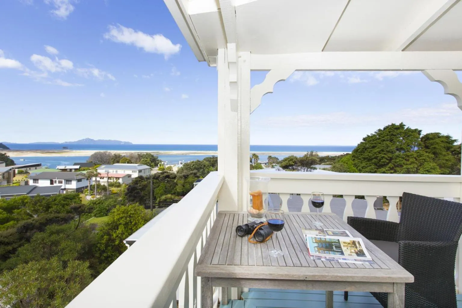 Balcony/Terrace in Mangawhai Lodge