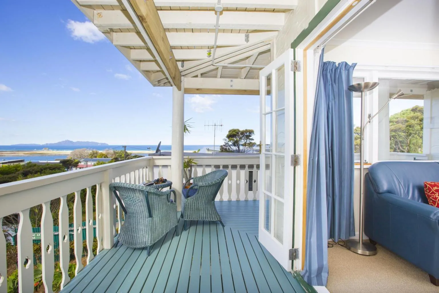 Balcony/Terrace in Mangawhai Lodge