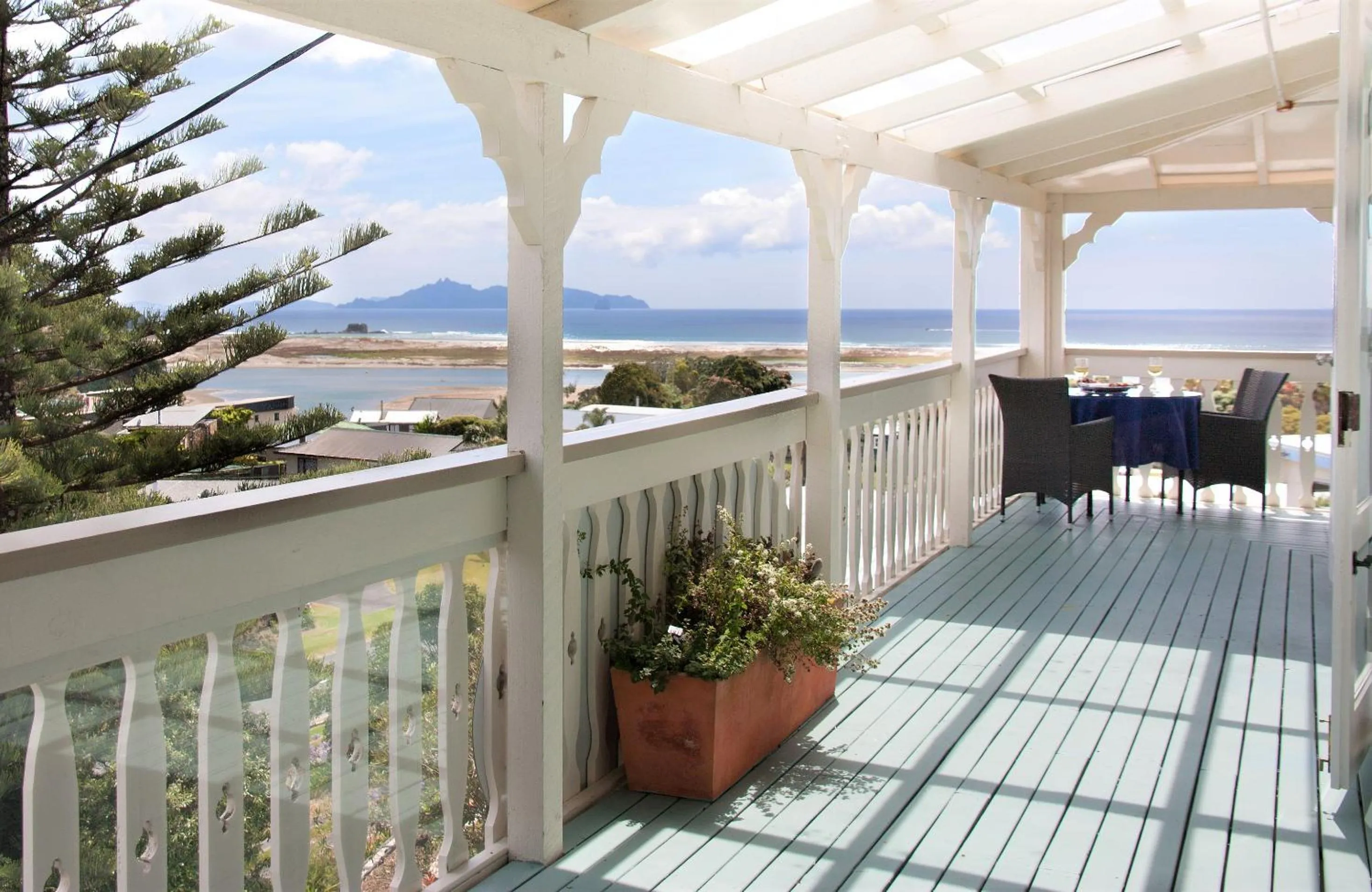 Balcony/Terrace in Mangawhai Lodge