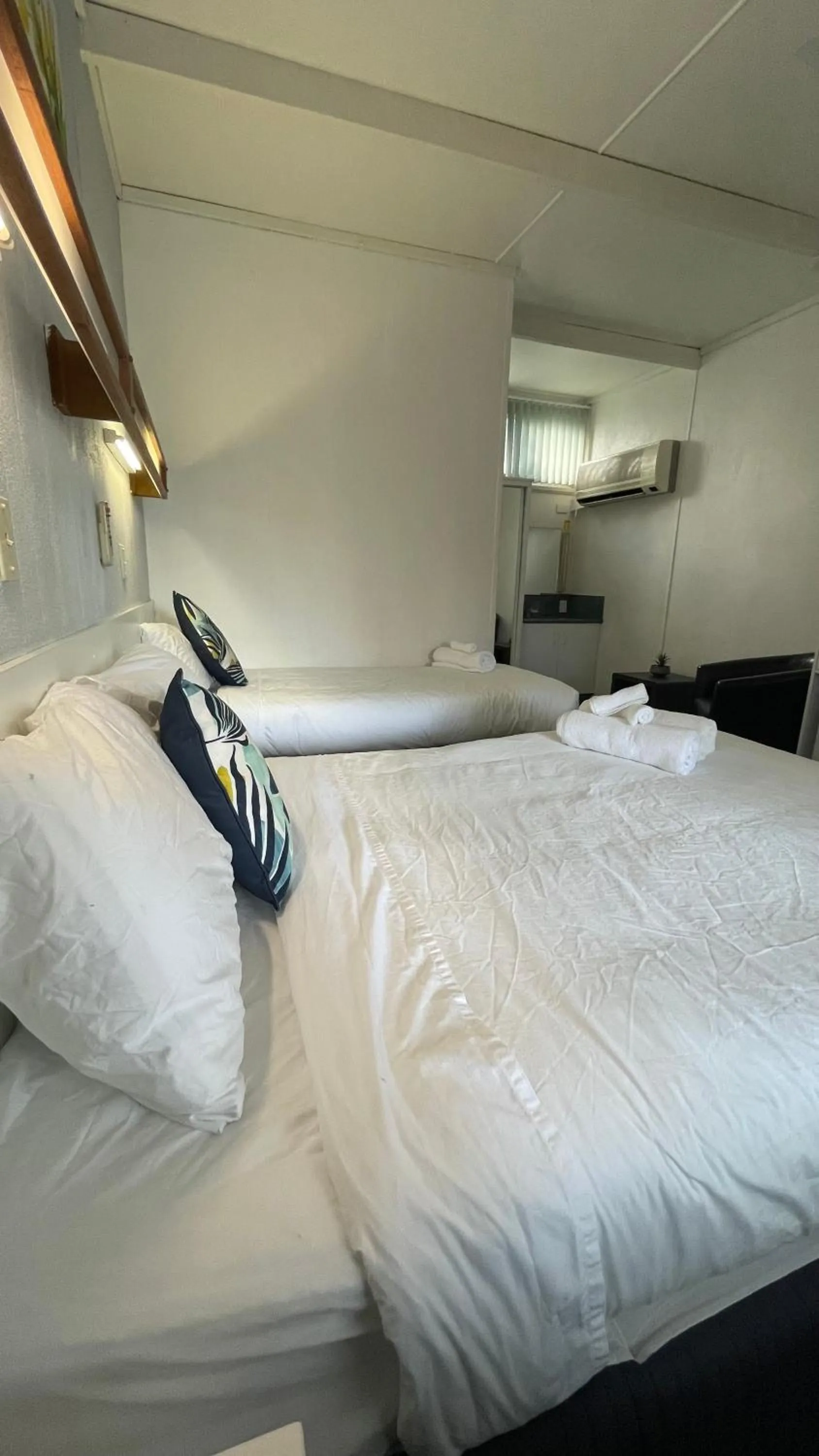 Bed in The Tree Motel