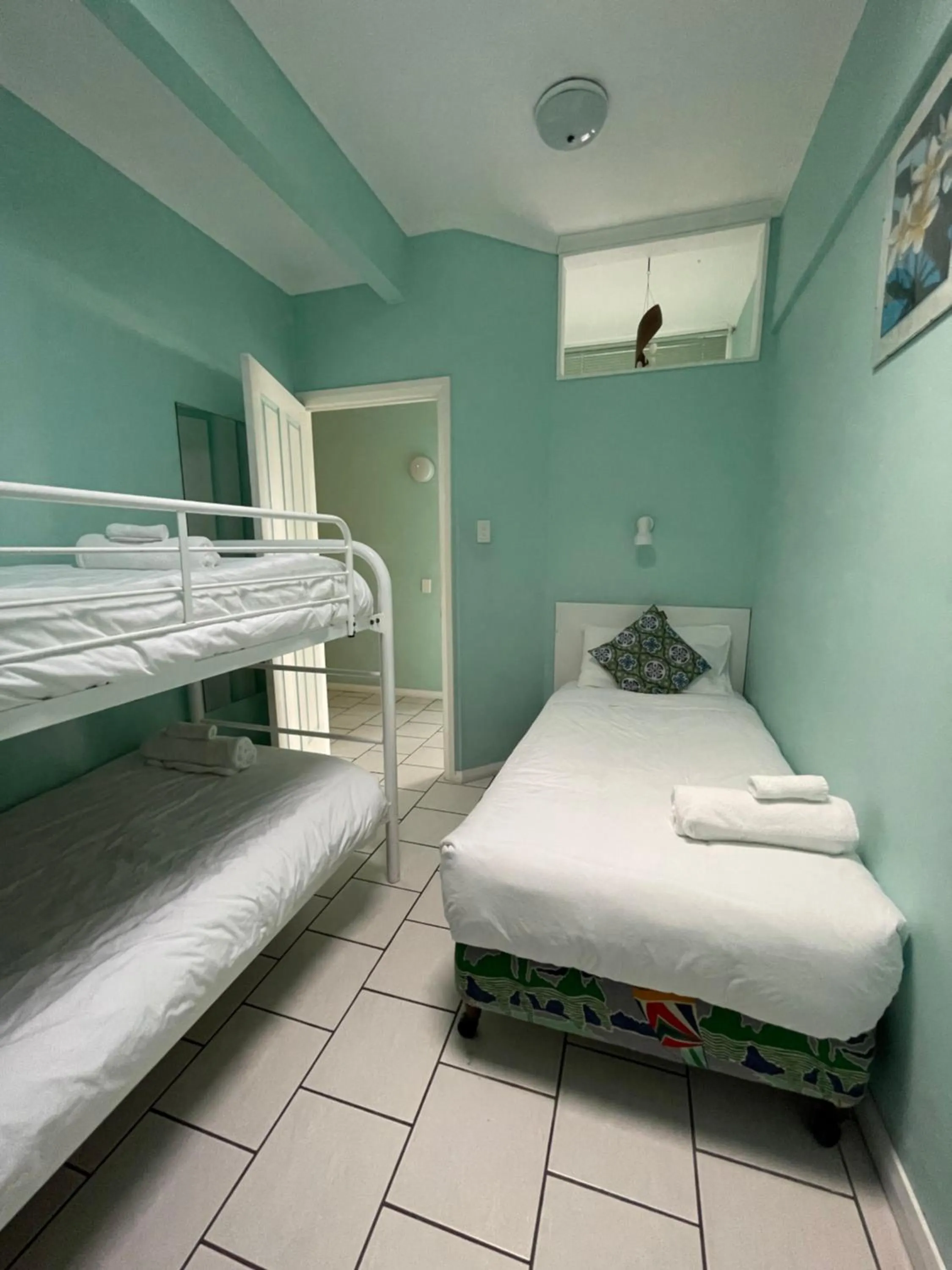 Bed in The Tree Motel