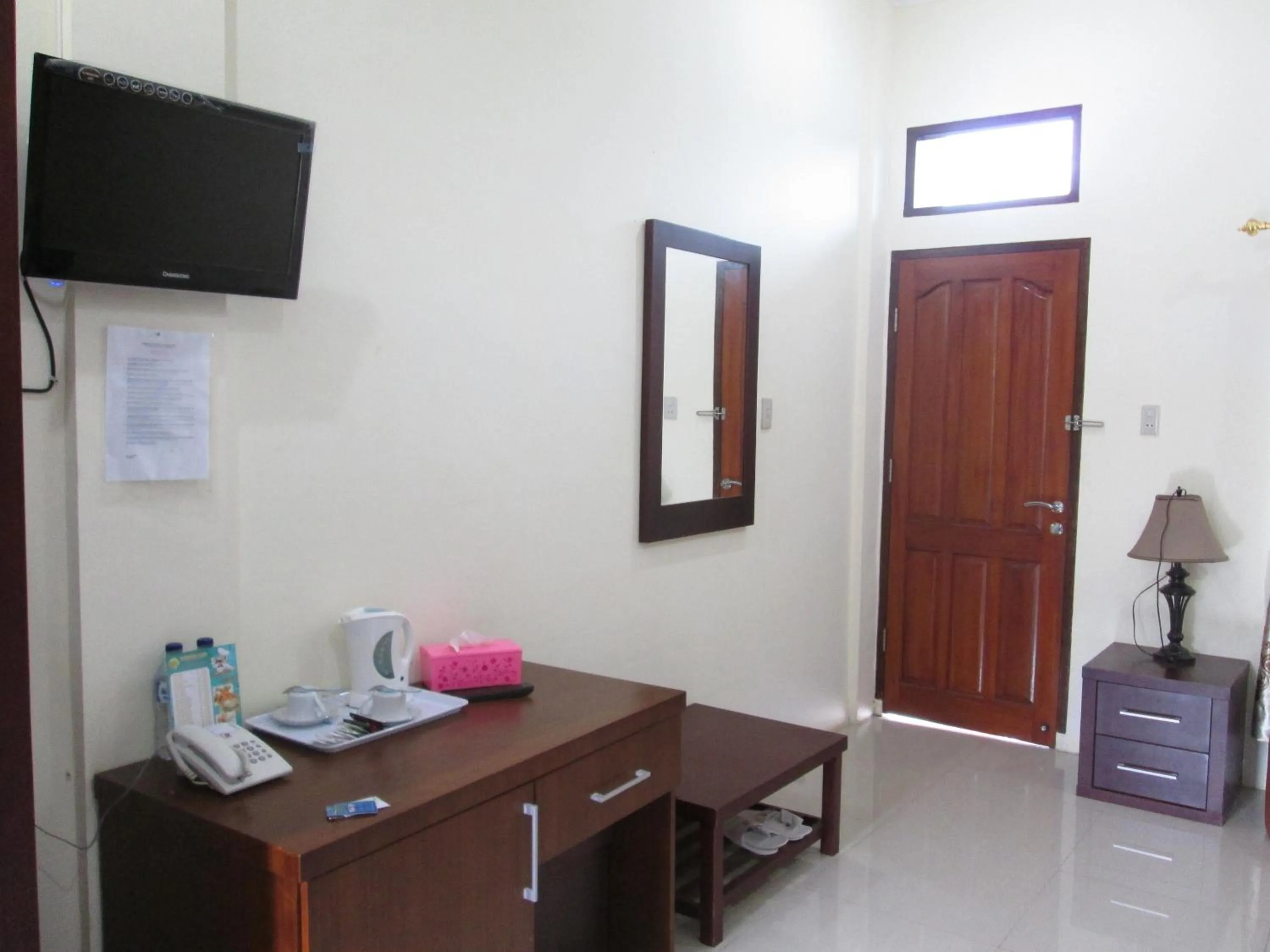 Decorative detail, Bed in Permata Land Hotel & Resort