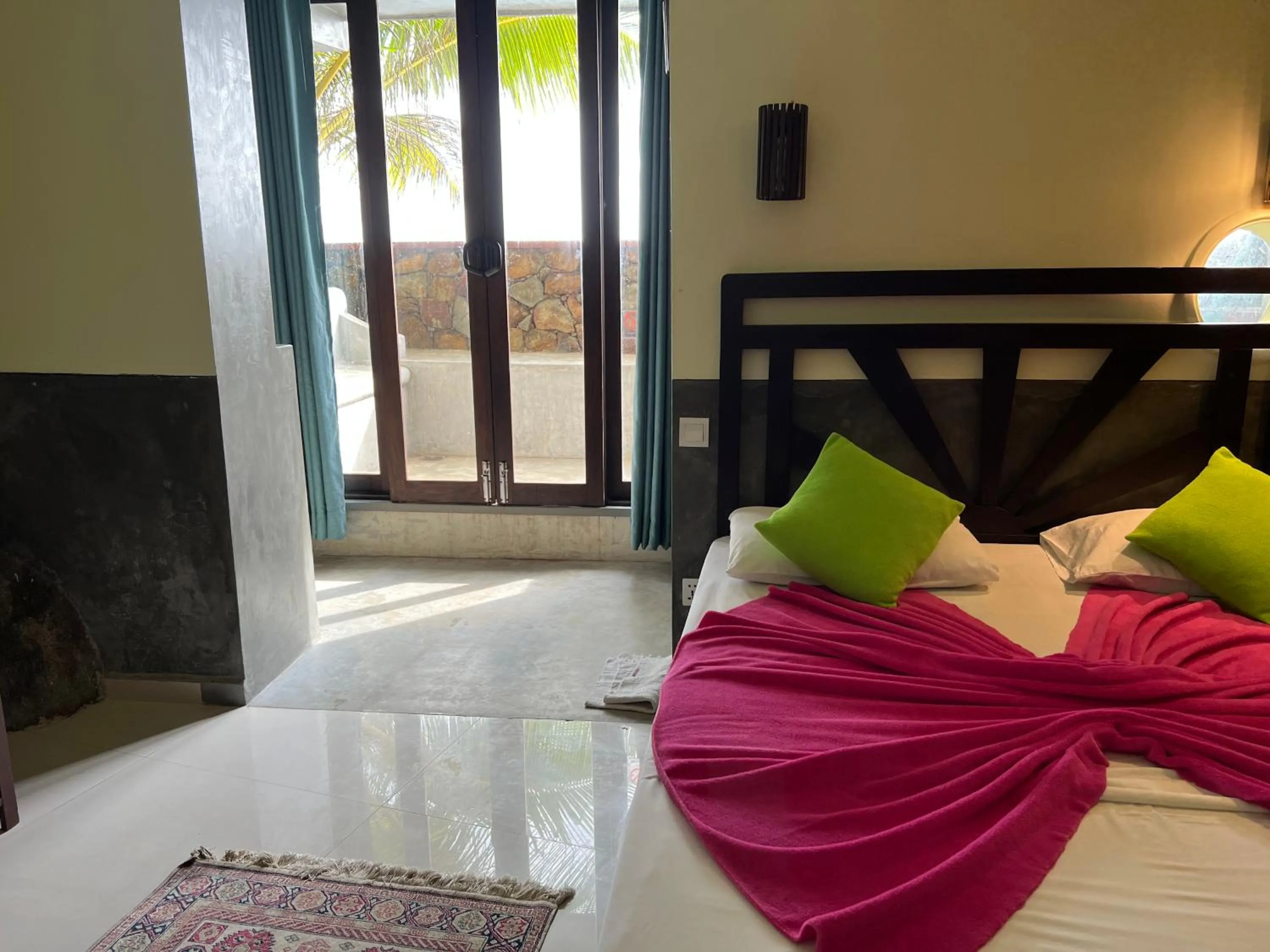 Bed in La Veranda Di Serena