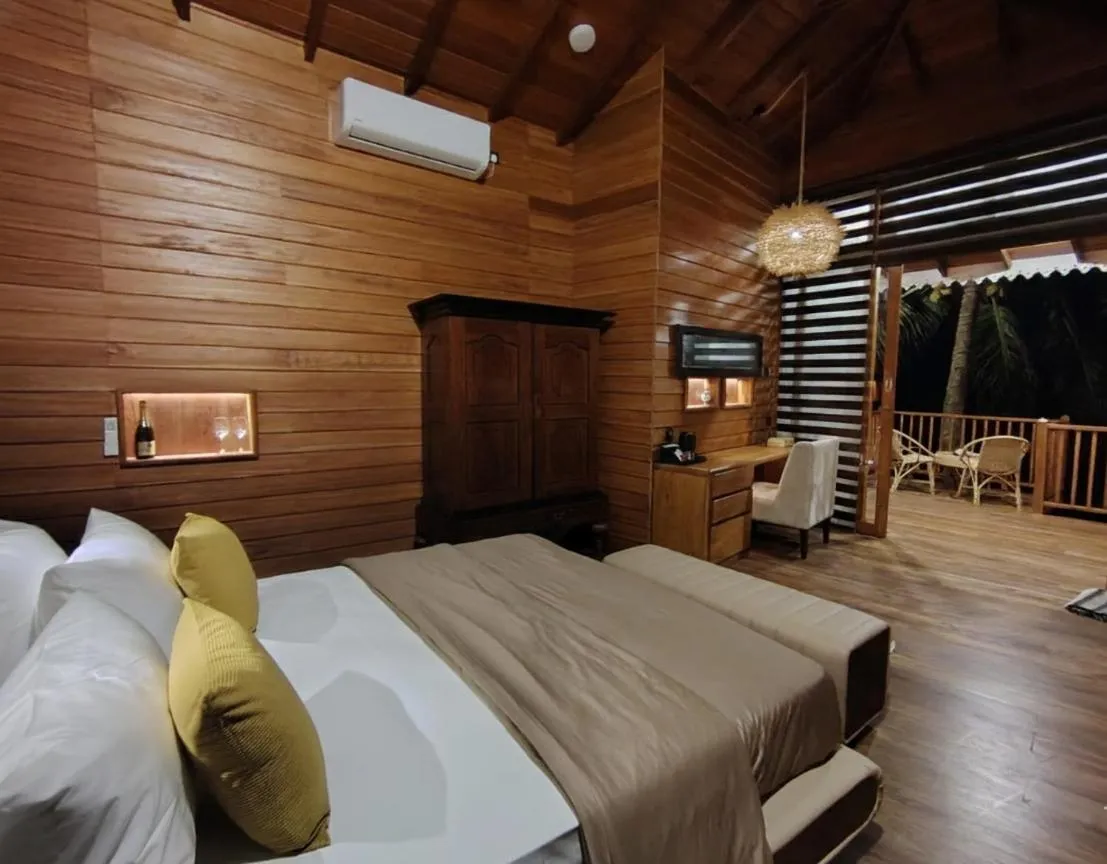 Bed in La Veranda Di Serena