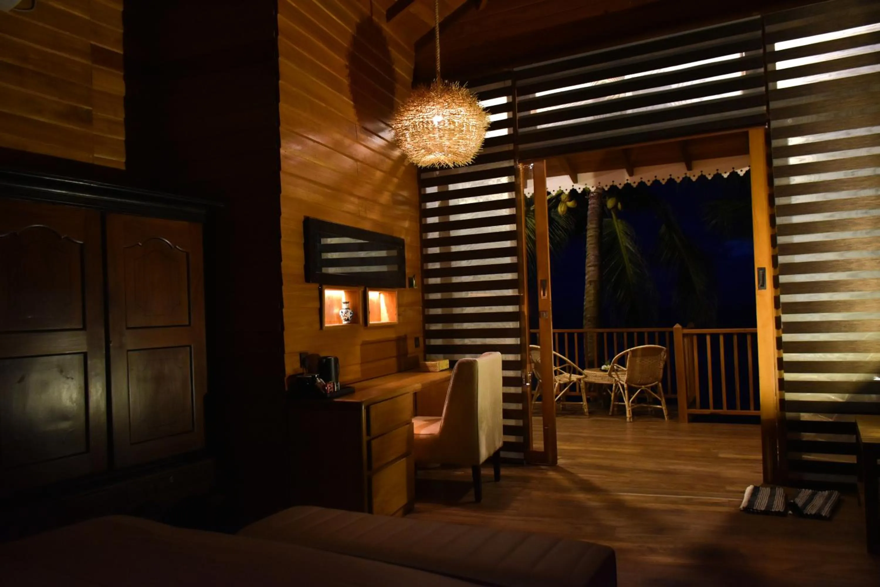 Seating area in La Veranda Di Serena