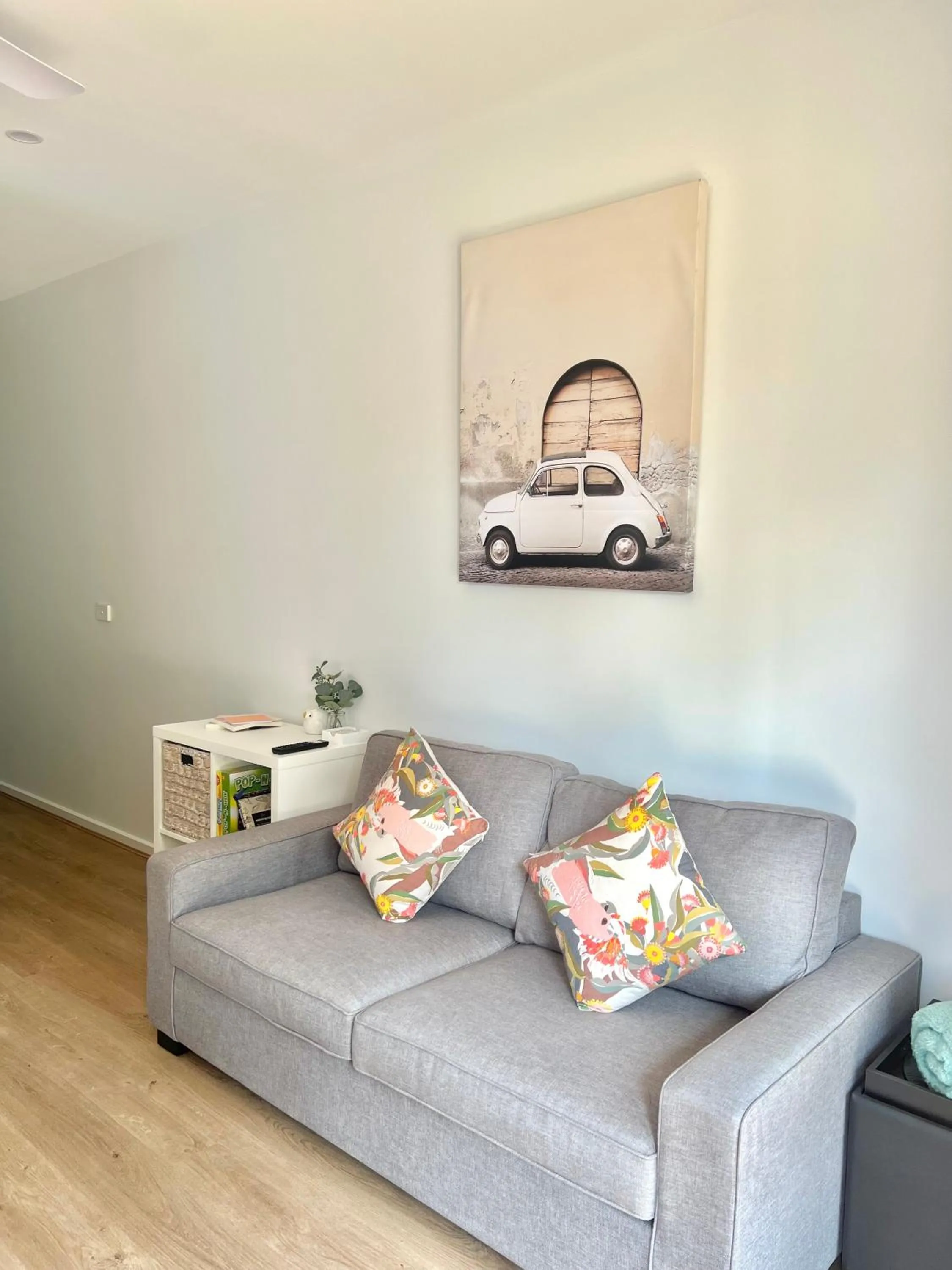 Seating area in Bundalong Villas