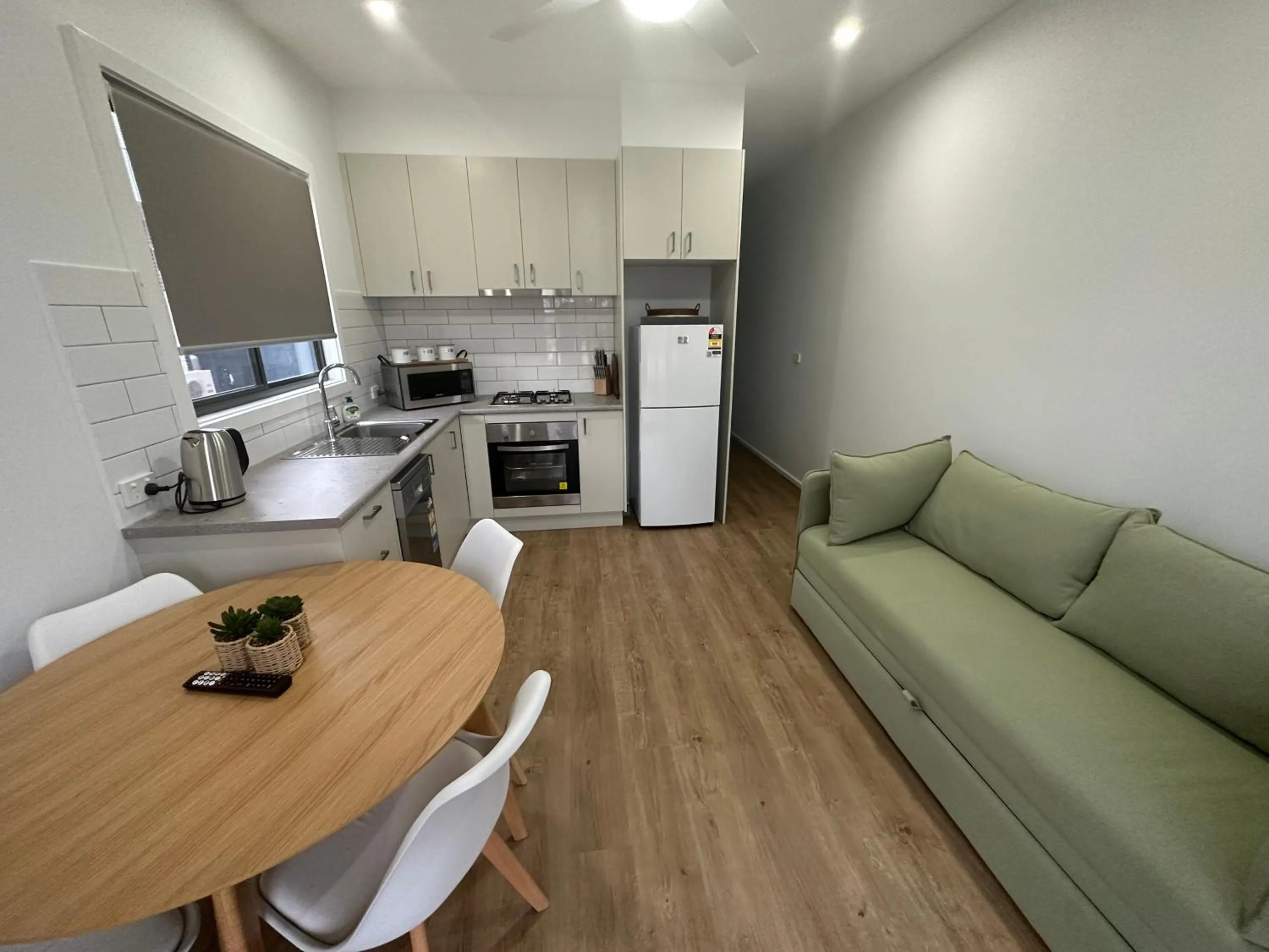 Kitchen or kitchenette in Bundalong Villas