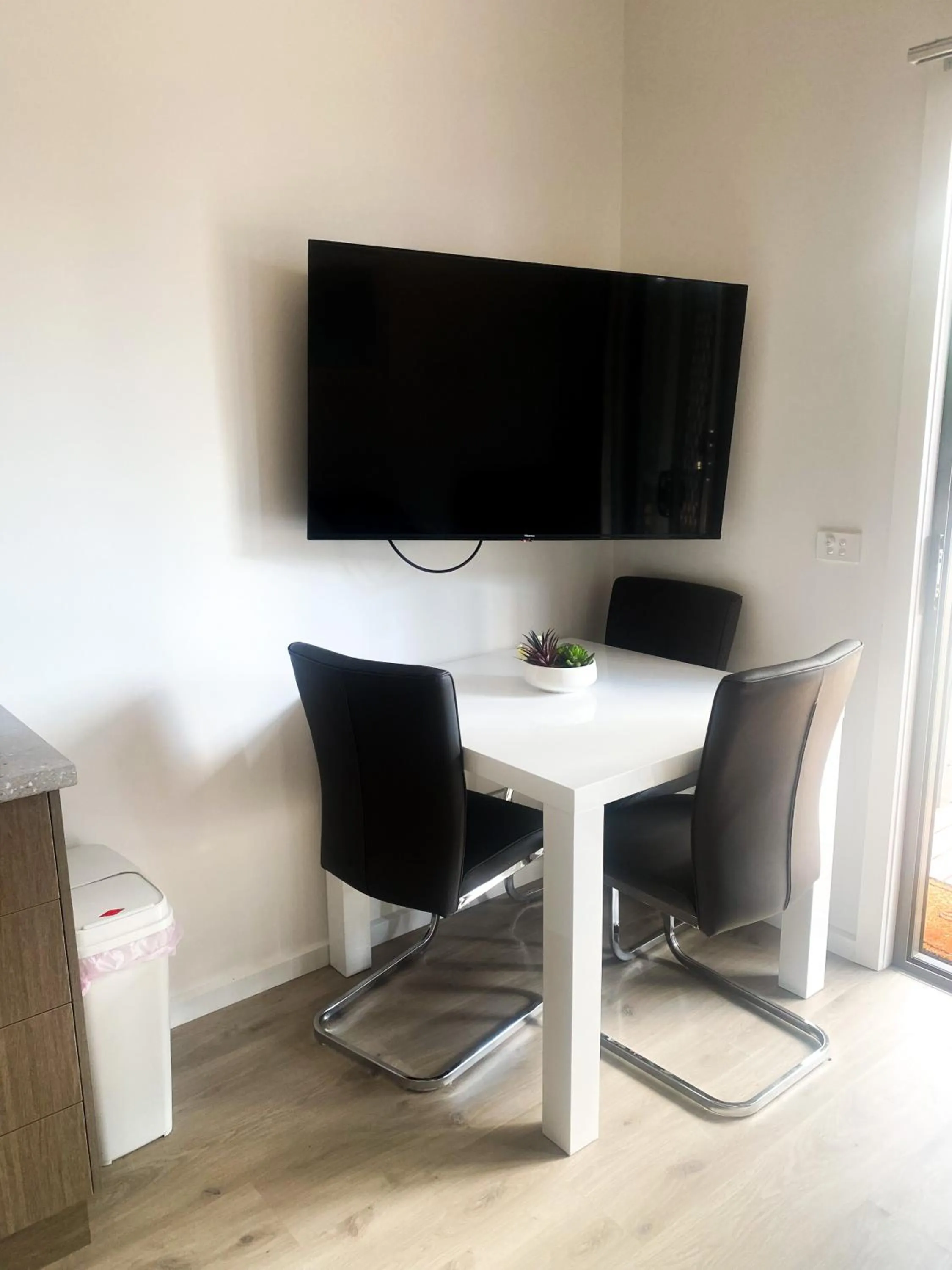 Seating area in Bundalong Villas