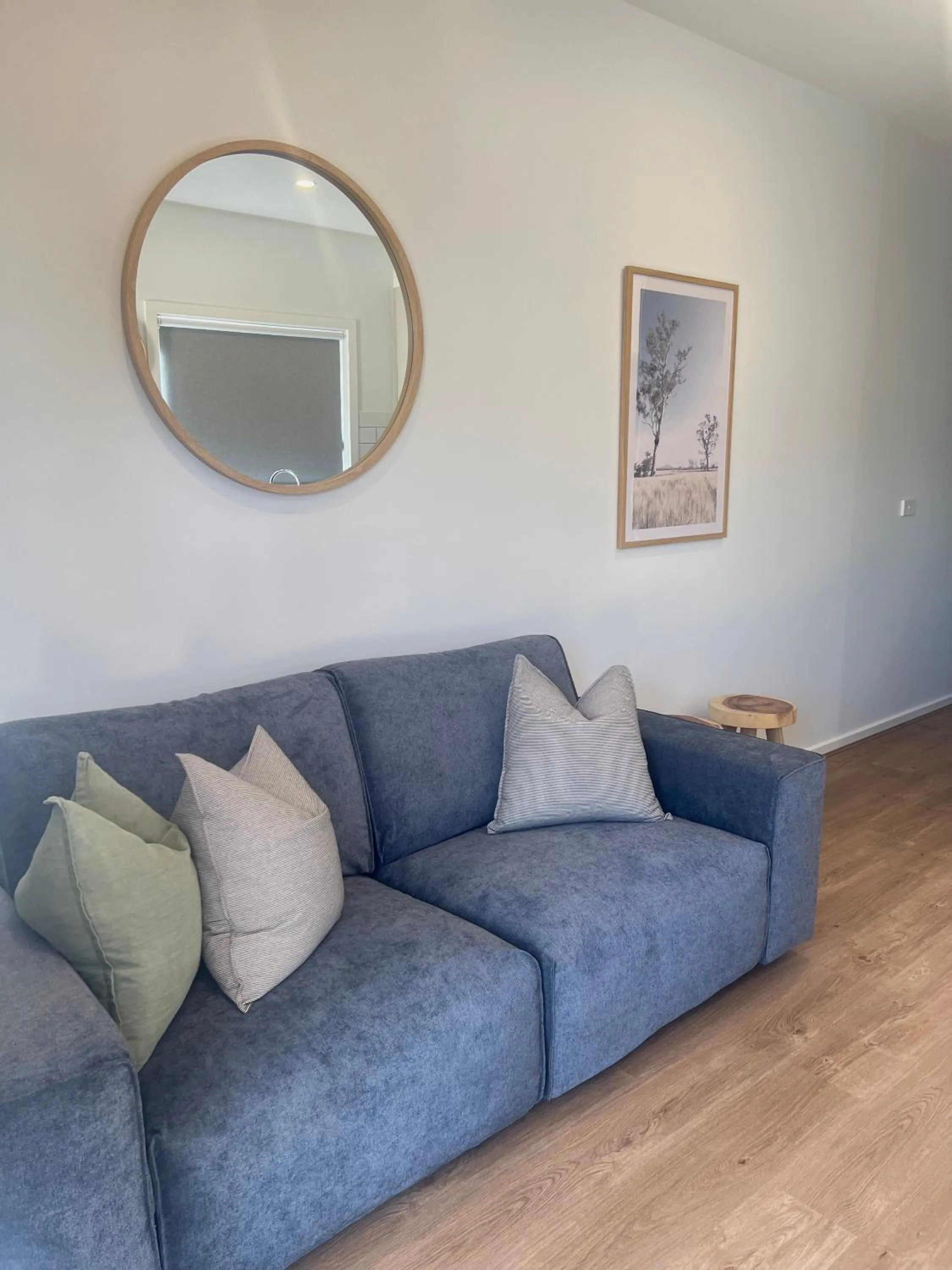 Seating area in Bundalong Villas