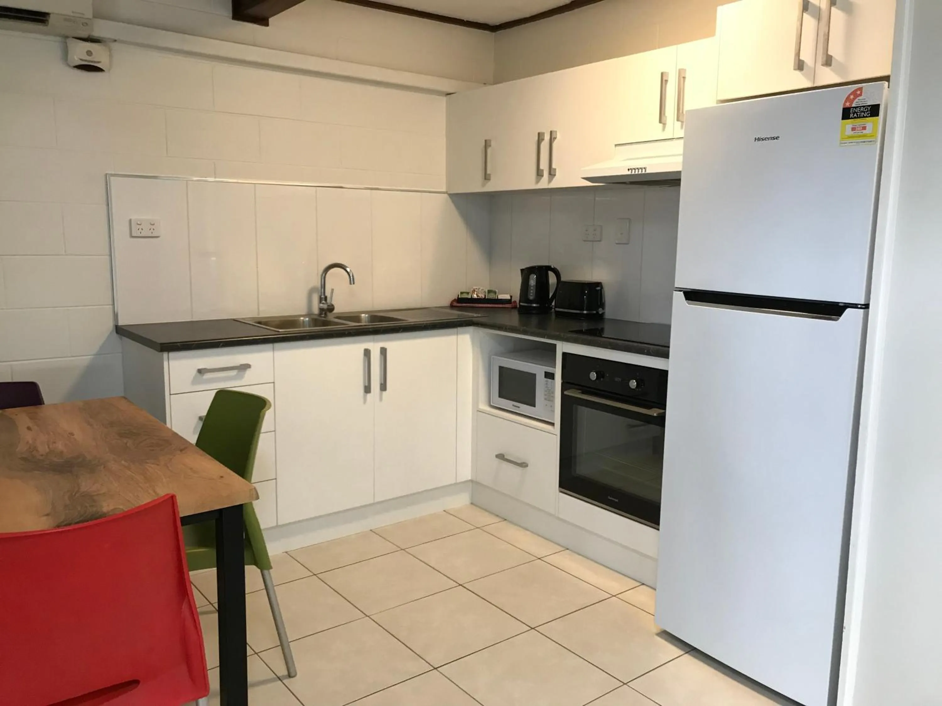 Kitchen or kitchenette in Ocean Breeze Units