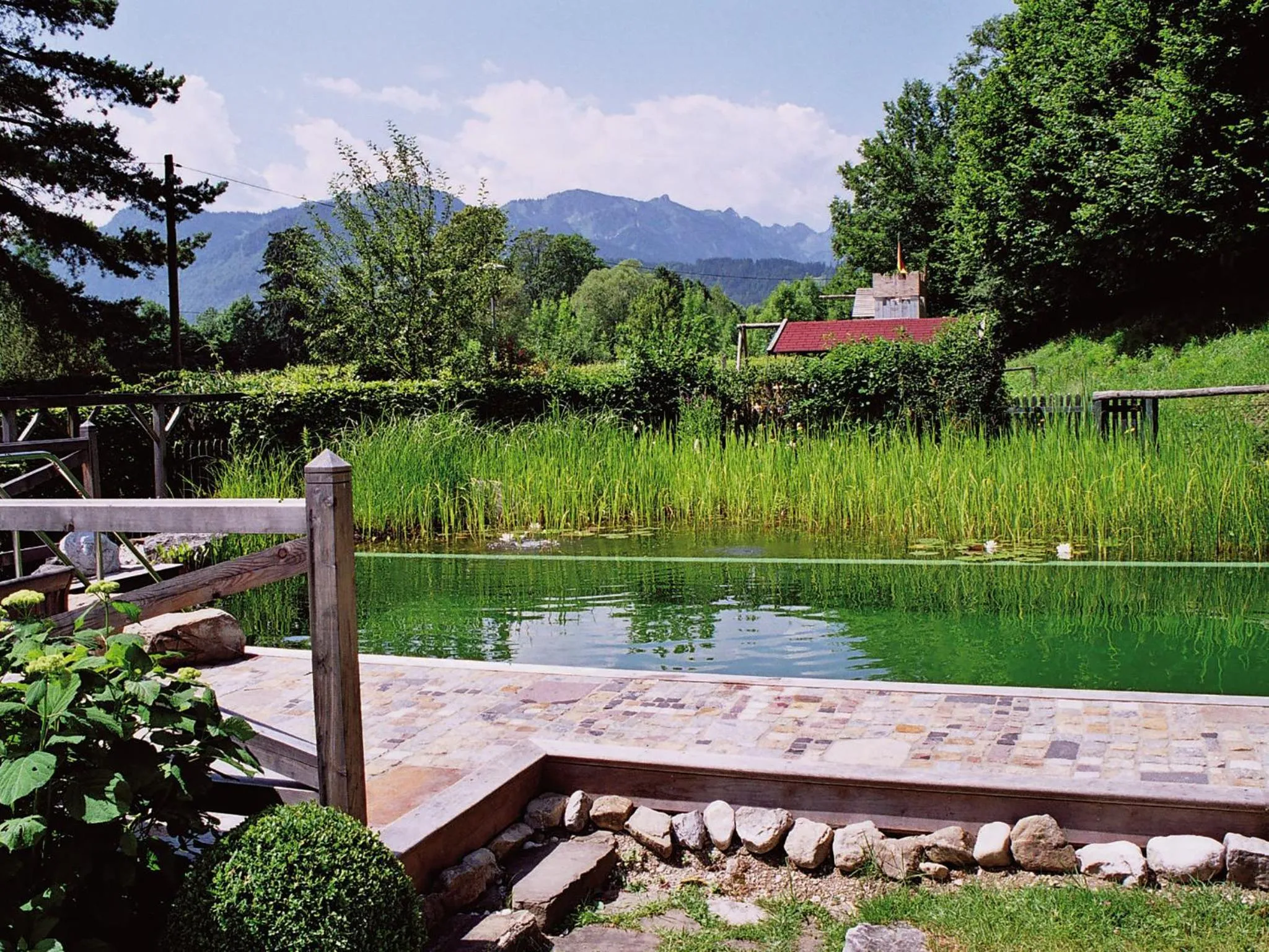 Swimming pool in Landhaus Benediktenhof